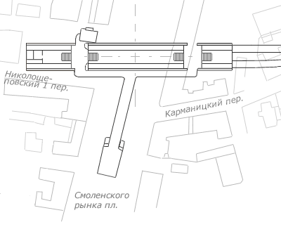 арбатская схема станции